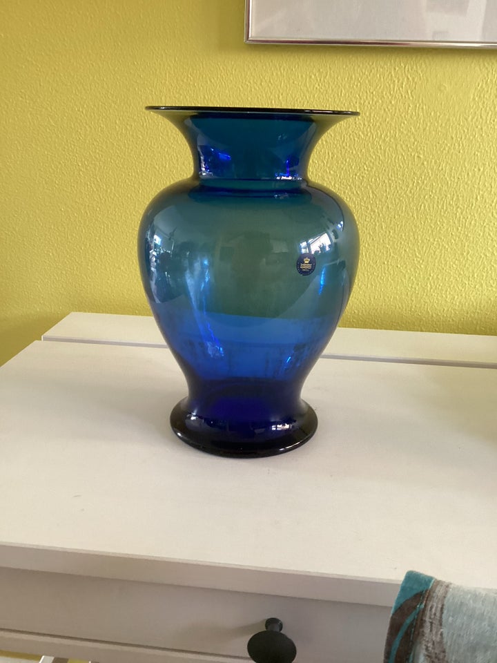 Glas, Stor vase, Royal Copenhagen