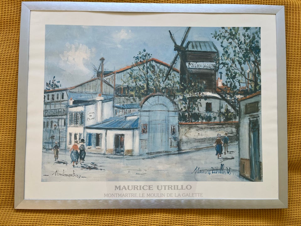 Tryk af maleri Maurice Utrillo