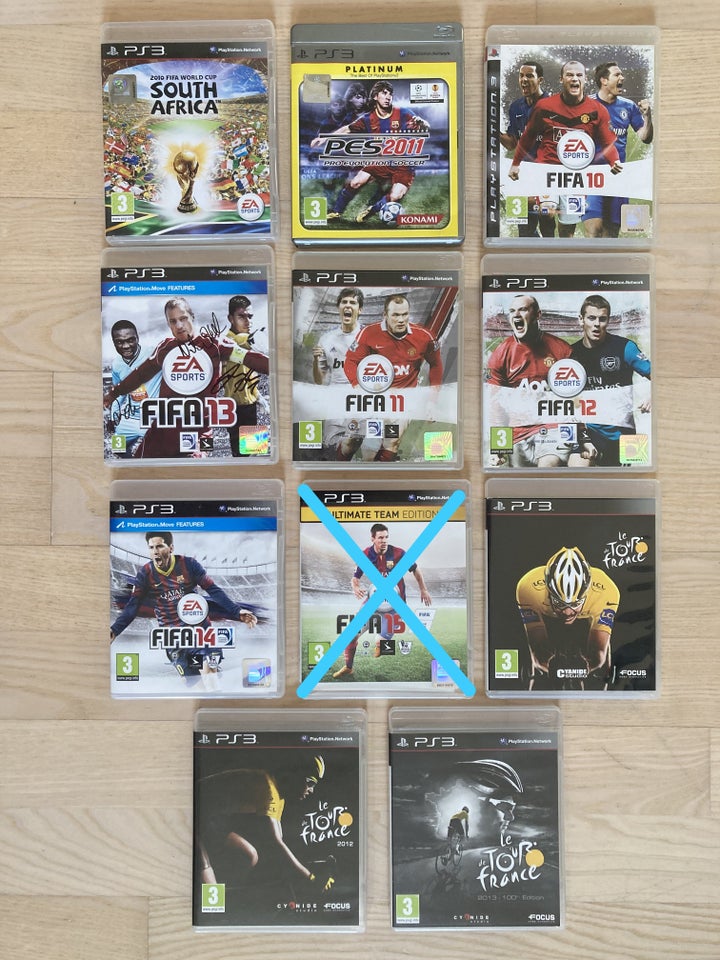 Diverse Spil Sælges, PS3