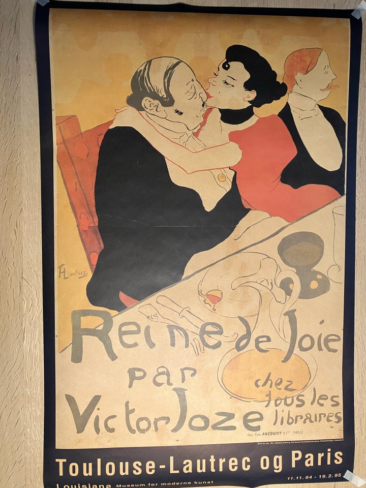 plakat, Toulouse Lautrec, b: 62 h: