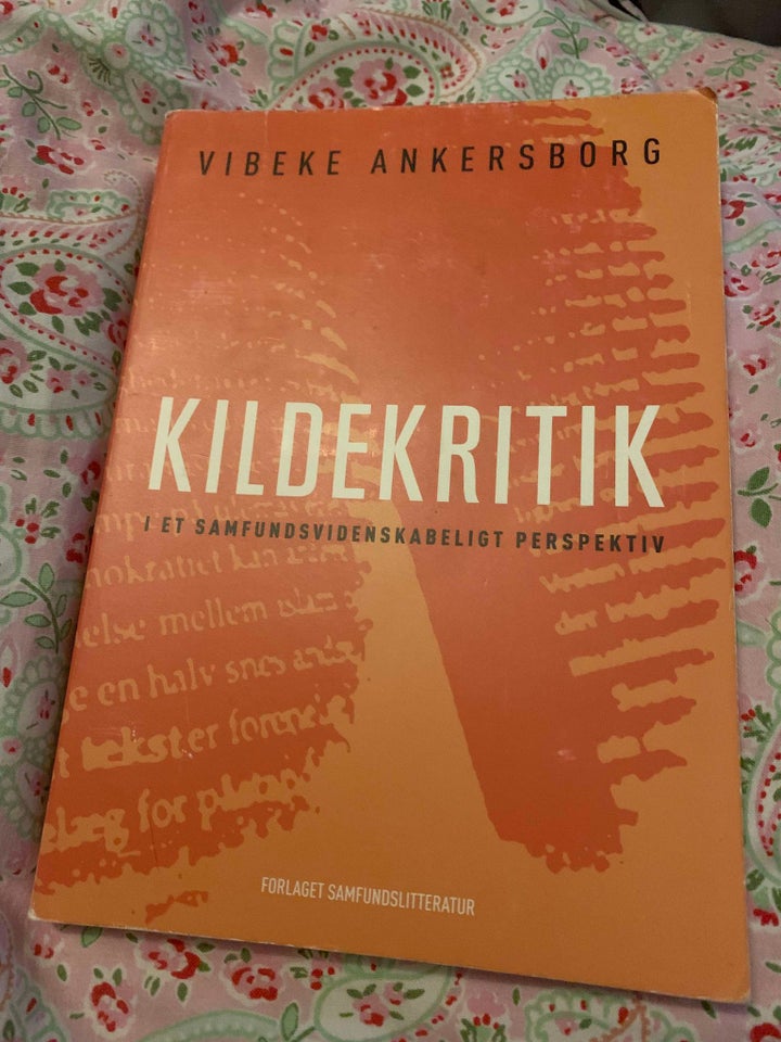 Kildekritik i et