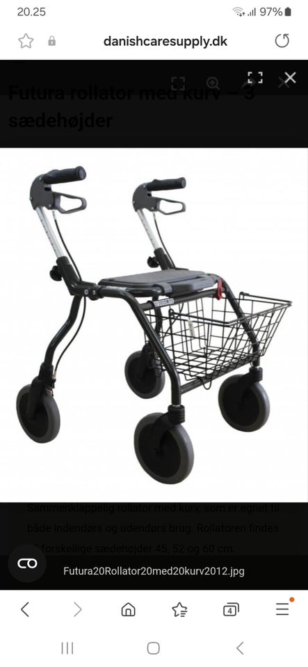 Andet Rollator Dolomite