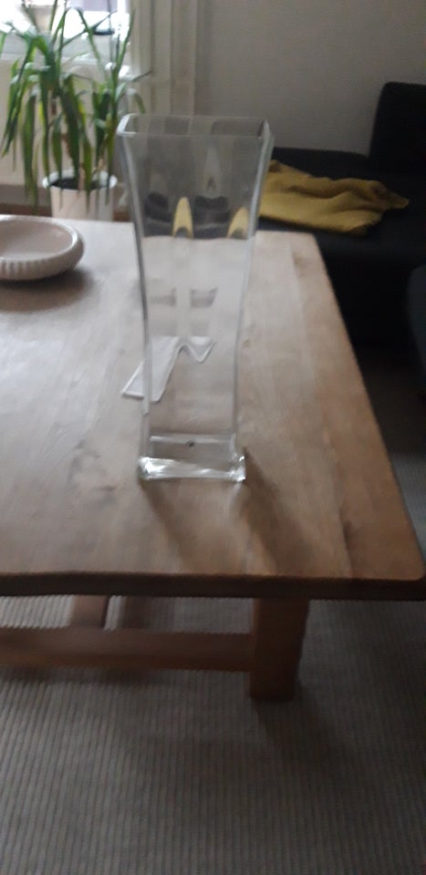 glas vase, ukendt