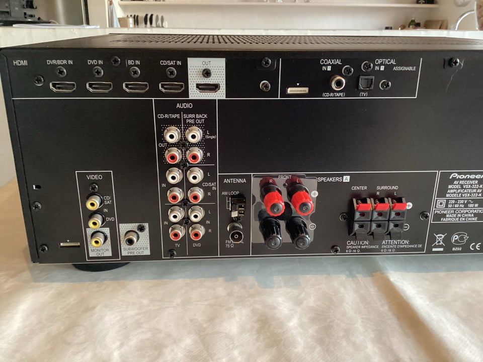 Stereoanlæg , Pioneer, VSX-322-K