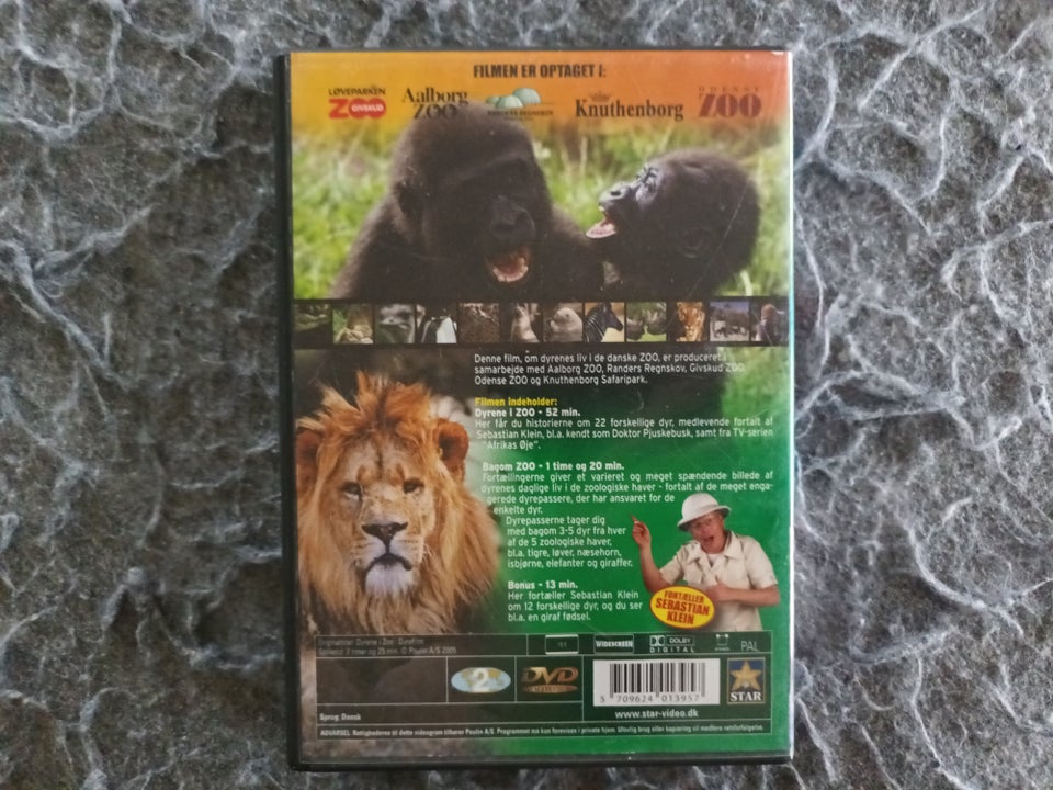 Dyrene I Zoo, DVD, familiefilm