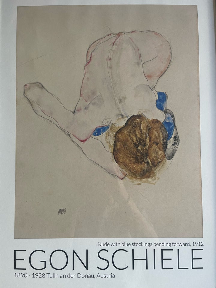 Plakat, Egon Schiele , b: 46 h: 63