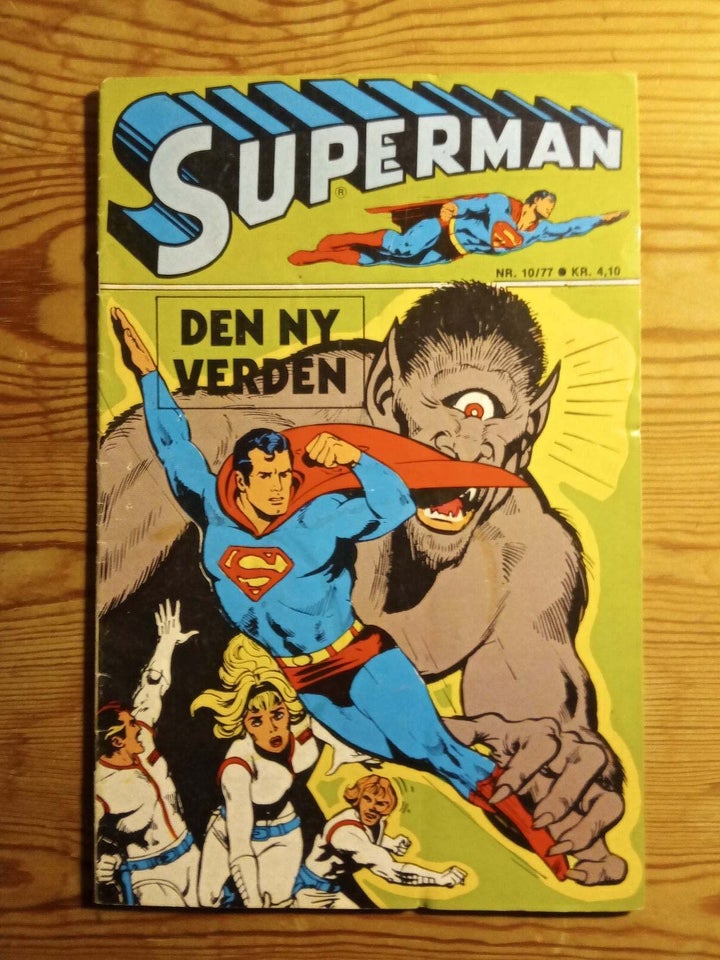 Superman 10/77, Tegneserie