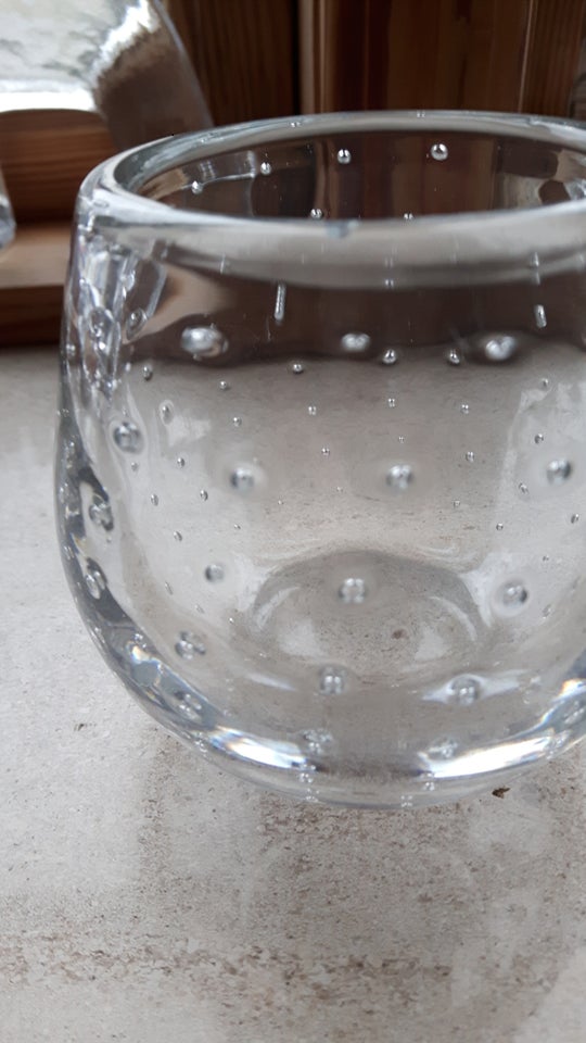 Glas Skål Vase HOLMEGAARD