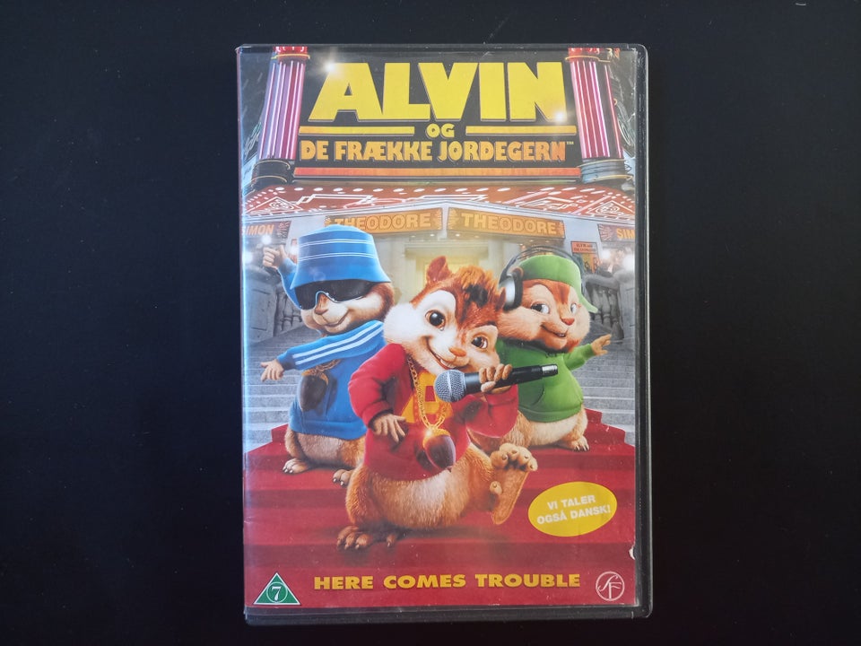 Alvin og de frække jordegern, DVD,