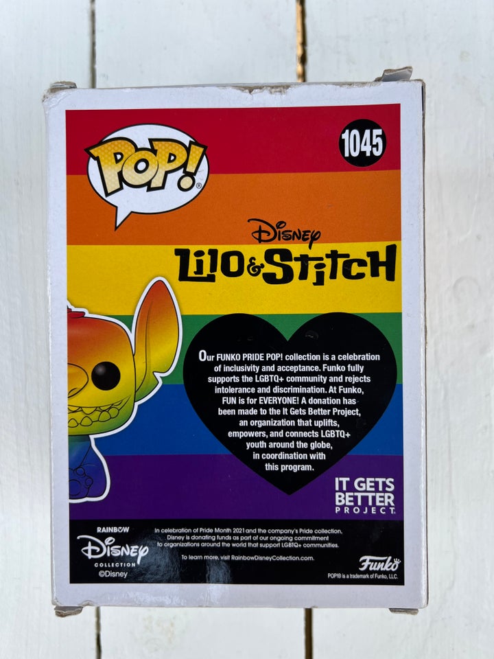 Samlefigurer, Stitch (Rainbow)