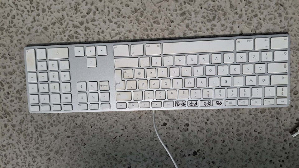 Tastatur appel Dansk