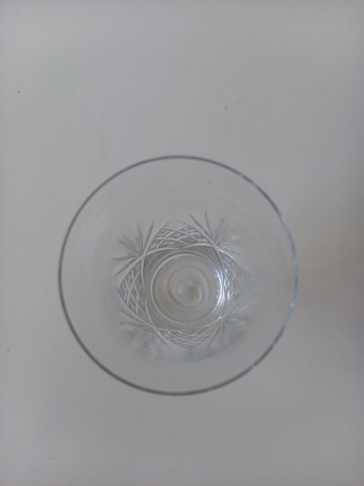Glas 9 smukke gamle krystal glas