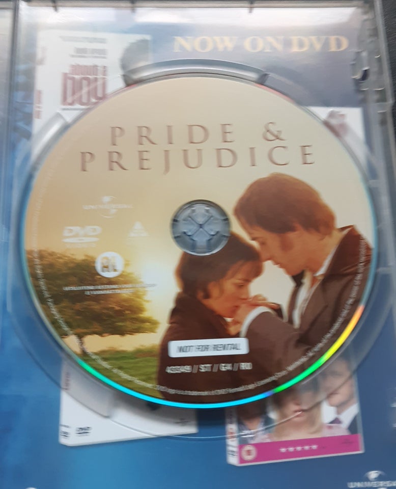 Stolthed og fordom, DVD, romantik