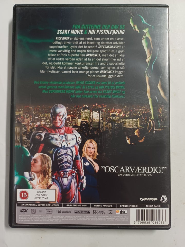 Superhero Movie, DVD, komedie