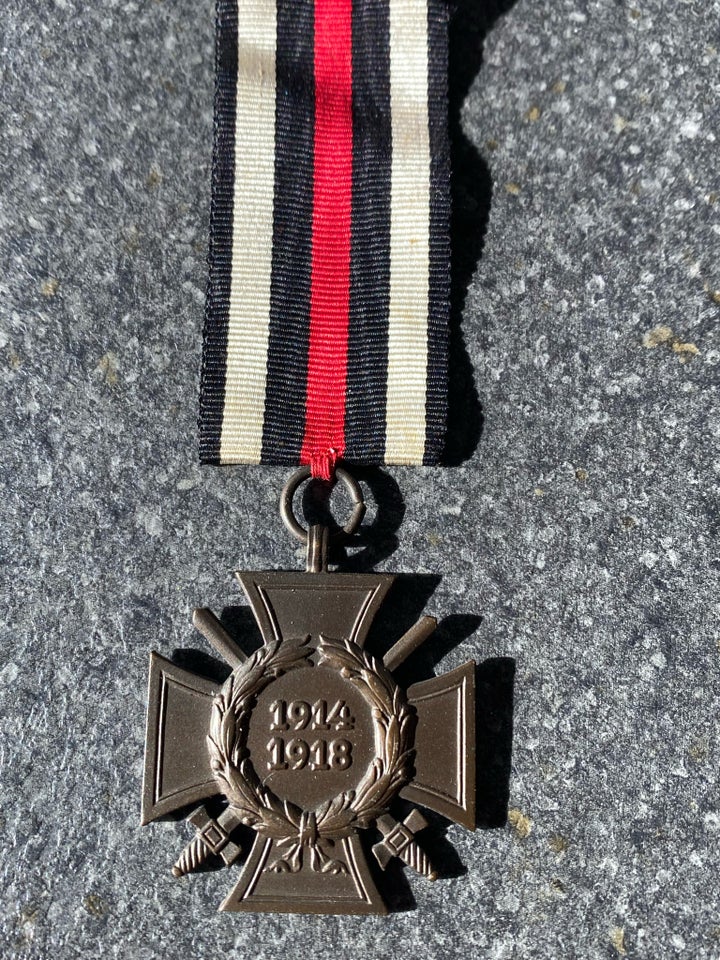 Medalje, Tysk ww1 medalje