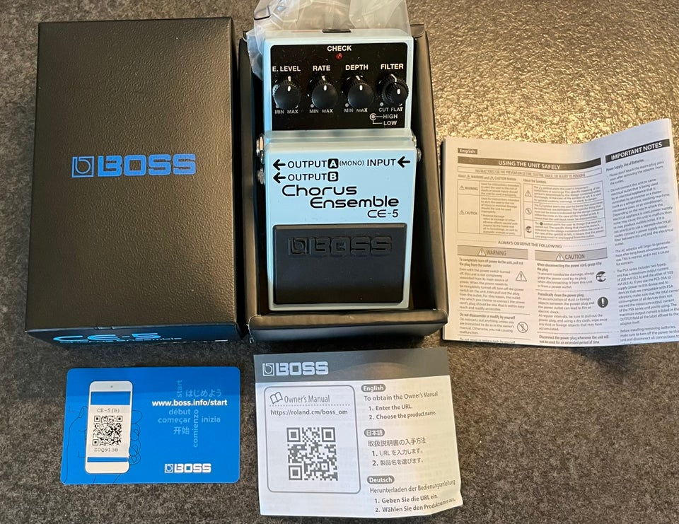 Chorus pedal, Boss CE-5