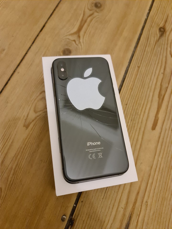 iPhone XS, 64 GB, sort