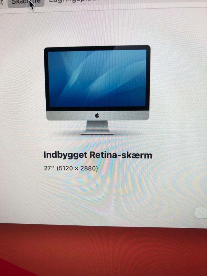 iMac, 27" Retina 5K Tynd Model, 4.0