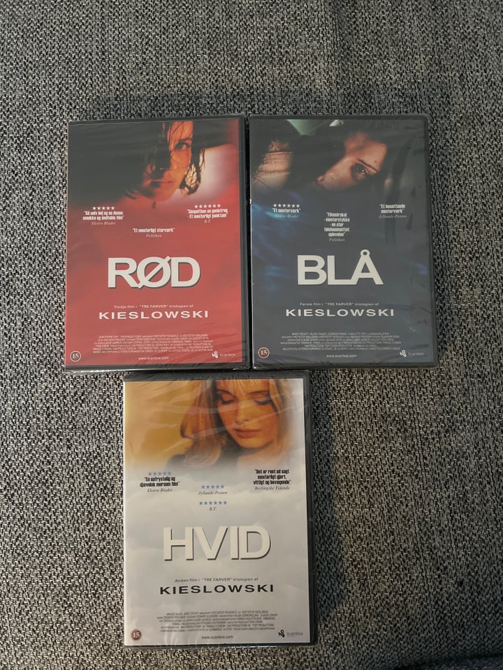 Rød - blå - hvid, HD DVD, andet