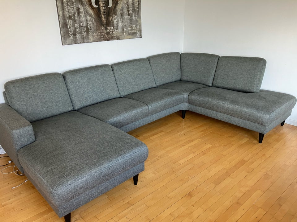 Sofa, stof, 6 pers.