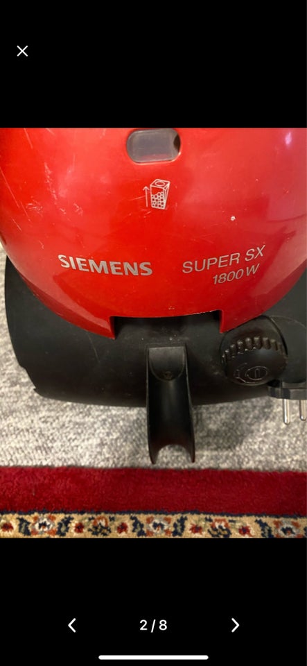 Støvsuger Siemens Super SX 1800