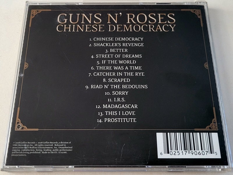 Guns N' Roses: Chinese democracy,