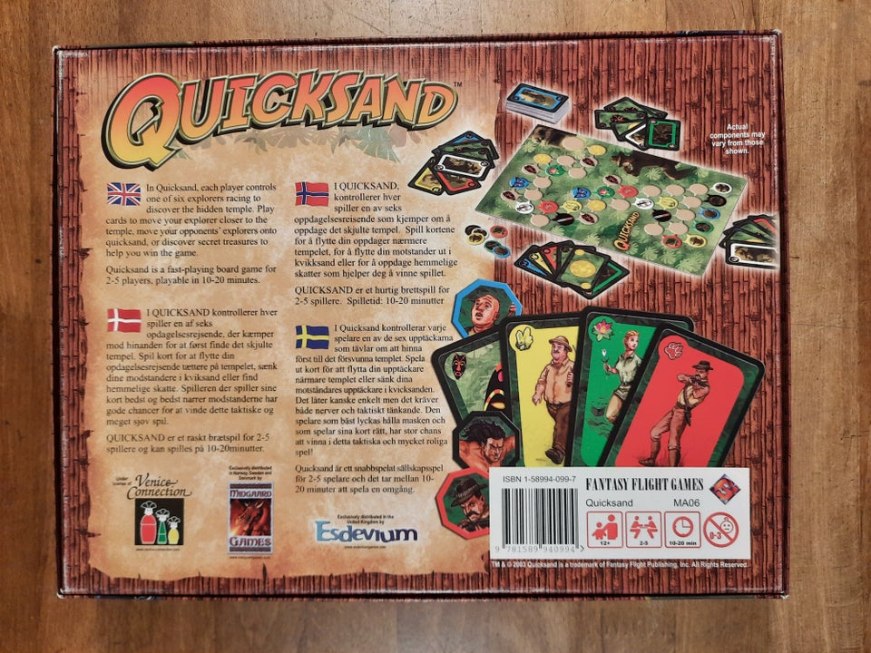 Quicksand (dansk udgave),