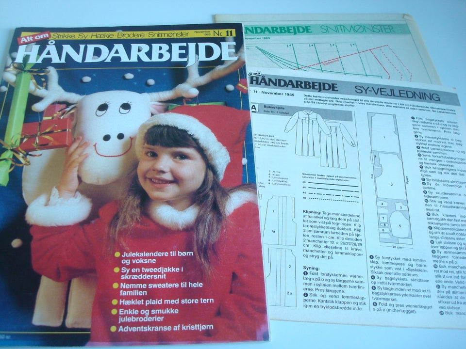 Alt om håndarbejde nr. 11 1989, Blad