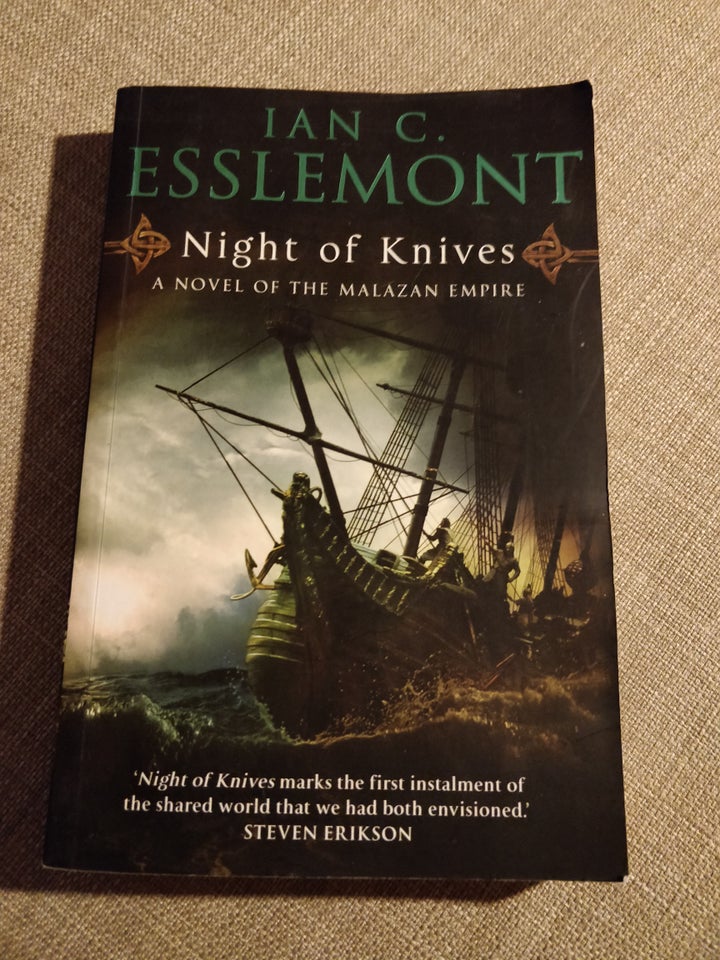 Night of knives , Ian G. Esslemont,