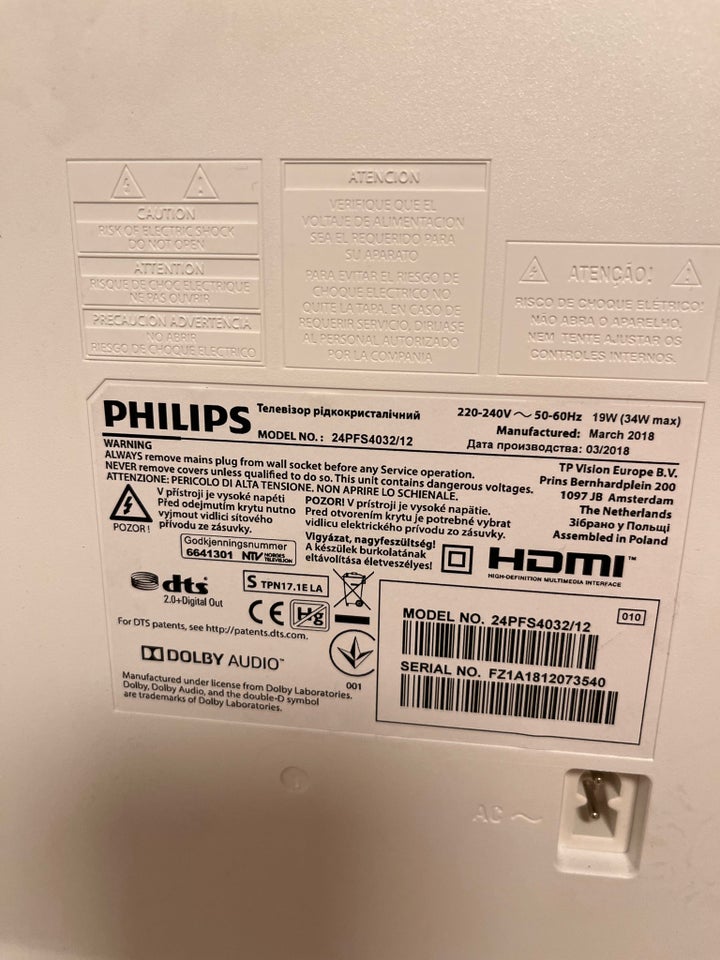 LED, Philips, 24PFS4032/12