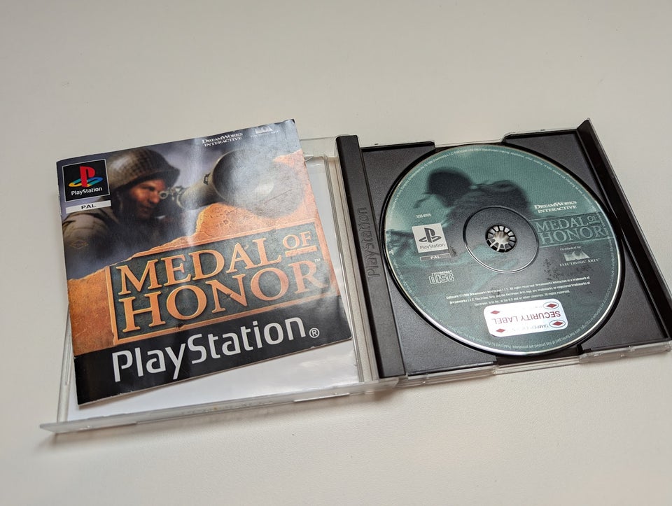 Medal of Honor (Black Label) PS