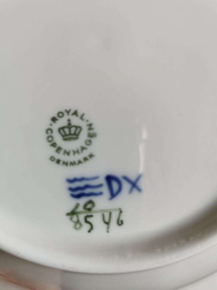 Porcelæn Dyb tallerken Royal