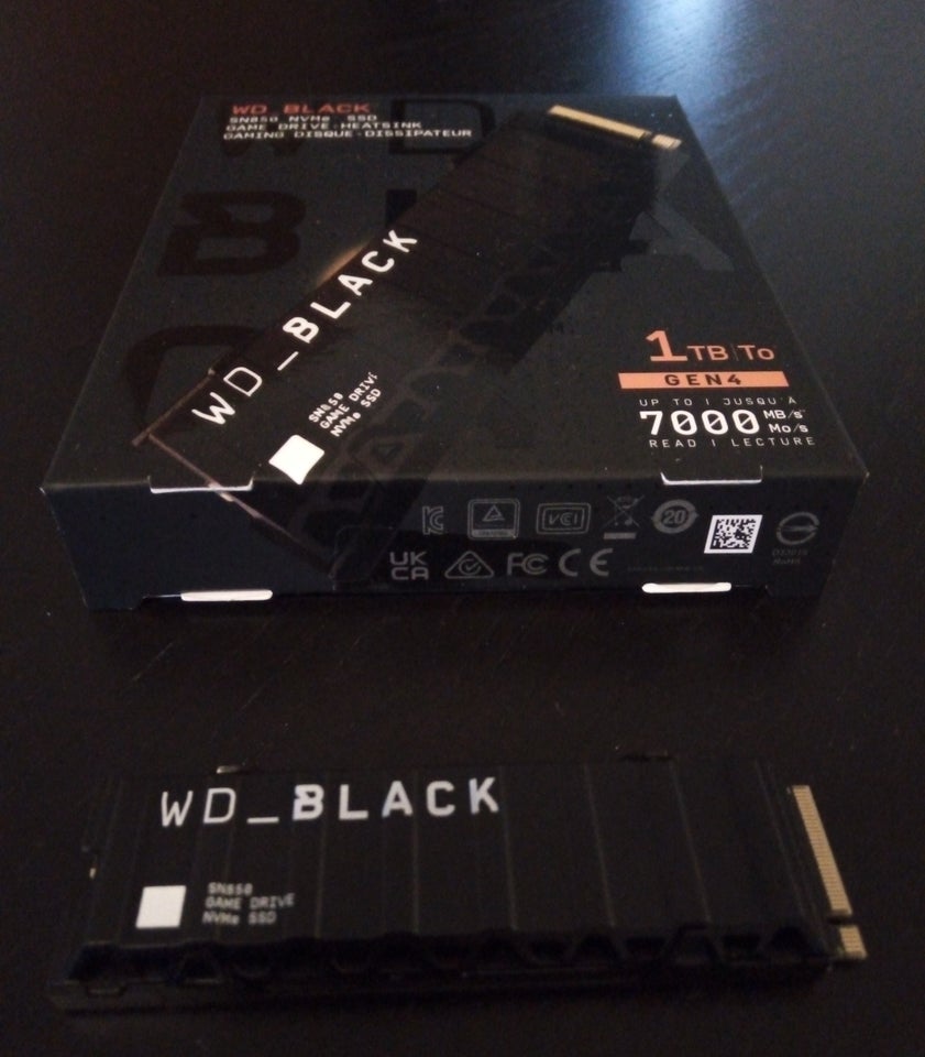 WD_BLACK SN850 with Heatsink • M.2