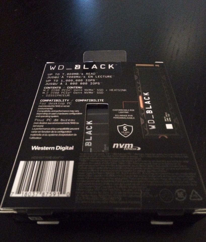 WD_BLACK SN850 with Heatsink • M.2