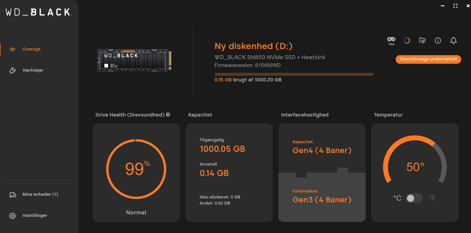 WD_BLACK SN850 with Heatsink • M.2