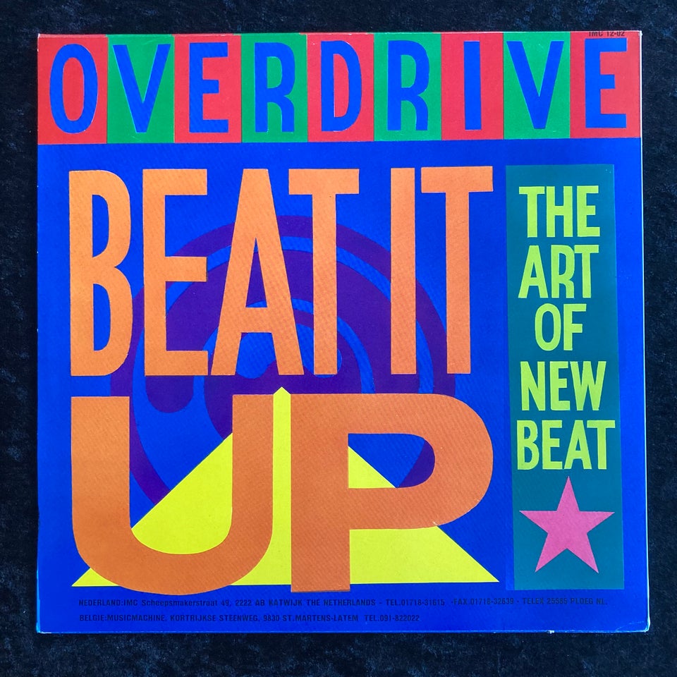 Maxi-single 12", Overdrive, Beat