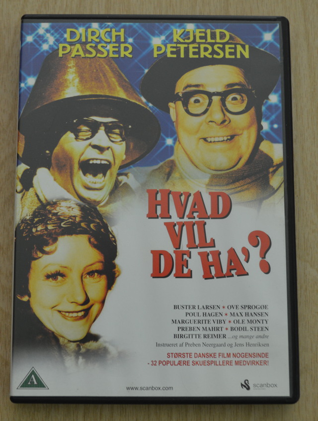 Hvad vil De ha'?, DVD, komedie