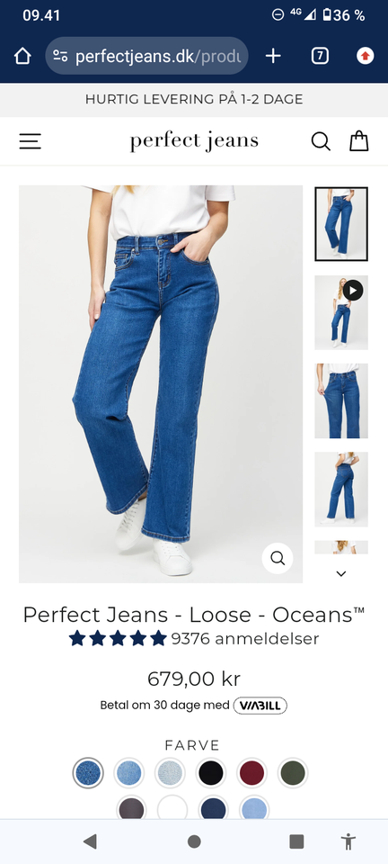 Jeans, Perfect jeans, str. 36