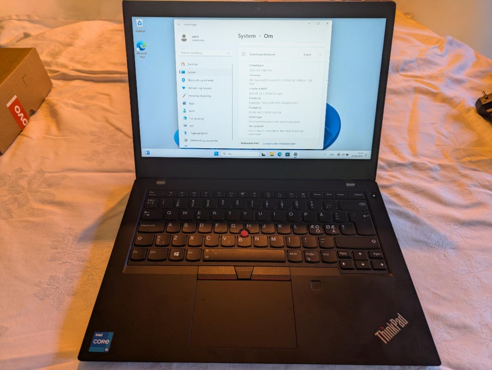 Lenovo Thinkpad, 2,4 GHz, 24 GB ram