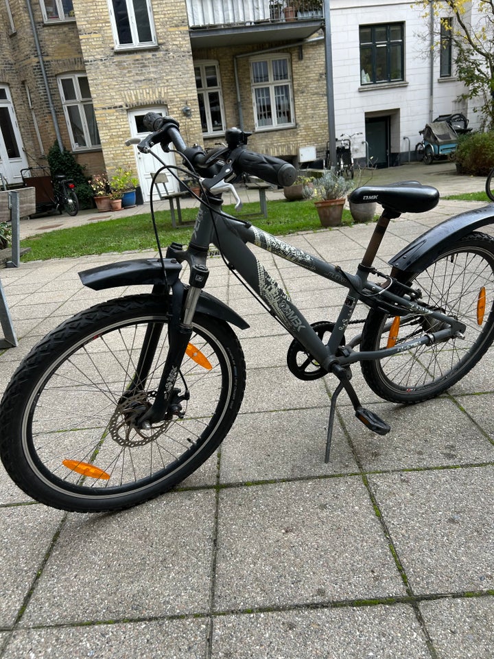 Unisex børnecykel, mountainbike,