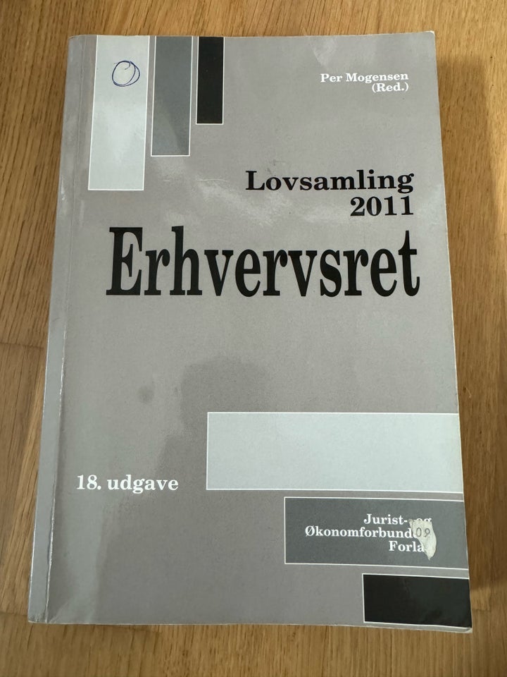 Lovsamling erhvervsret 2011,