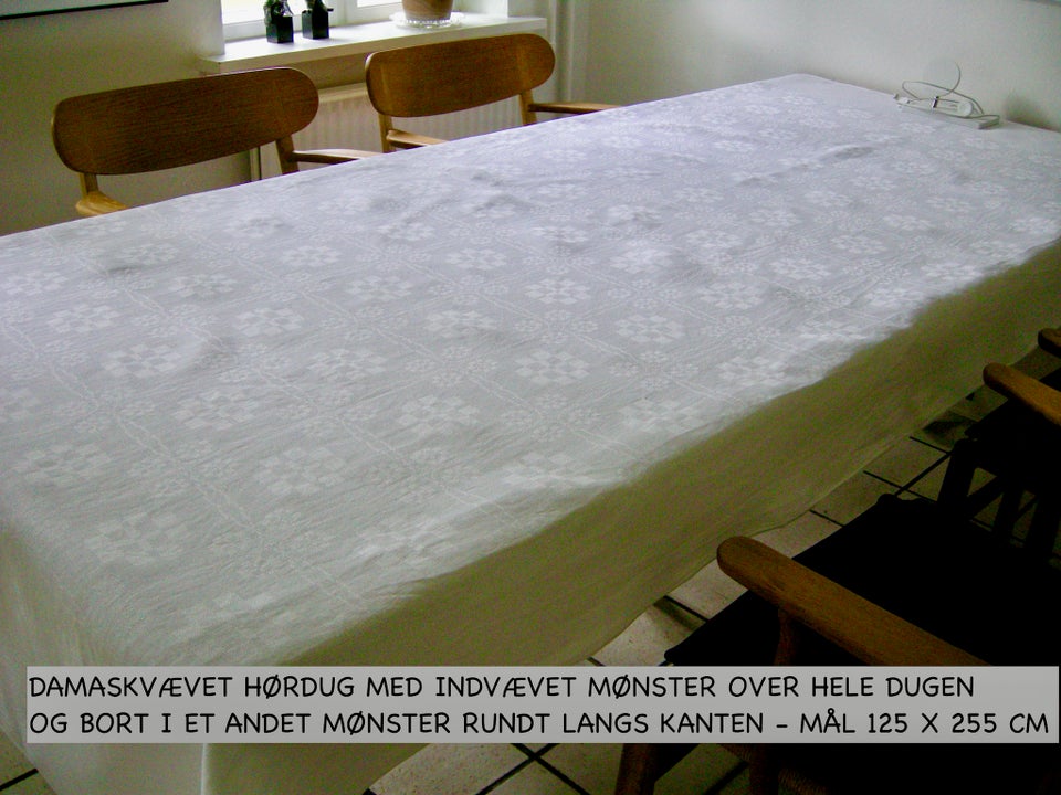 125x255 cm Håndvævet - Hjemmevævet