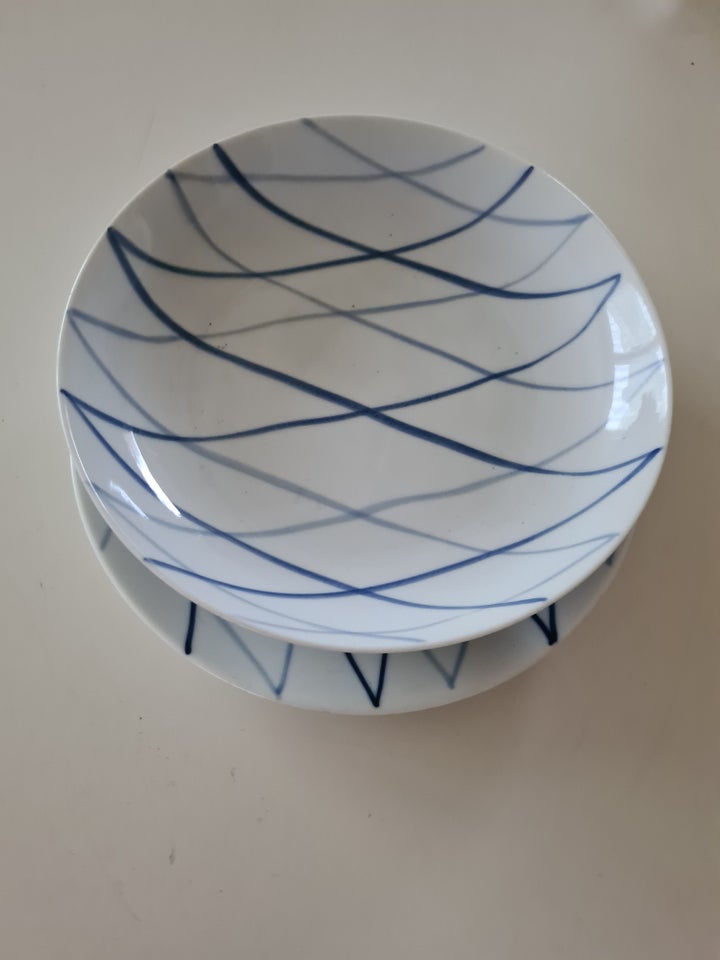 Porcelæn, 2 dybe + 1 frokost, Danild