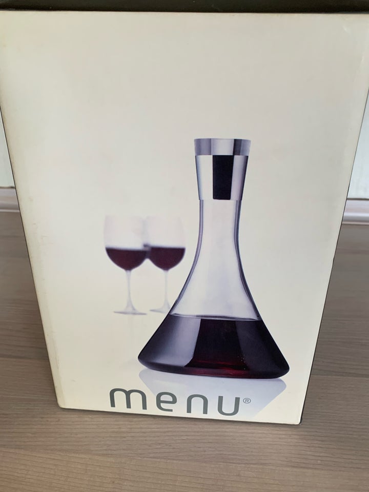 Glas Vinkaraffel Menu