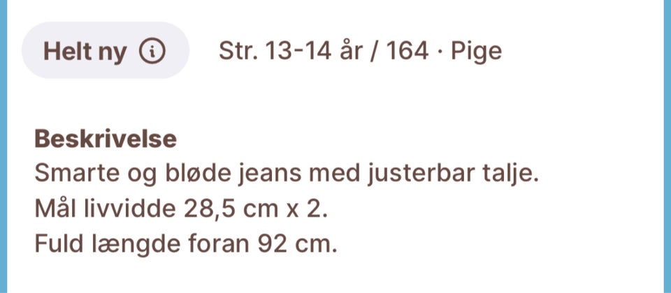 Jeans, Bukser, Pompdelux