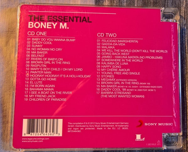 BONEY M.: The Essential 2 x CD, pop