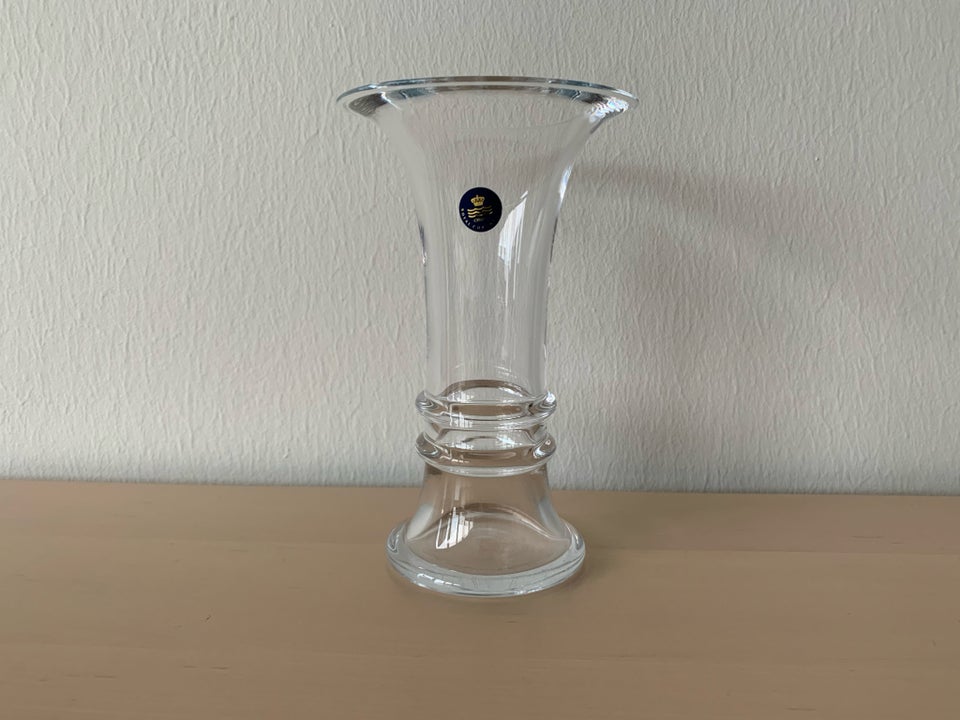 Glas, Scala vase i klart glas Royal