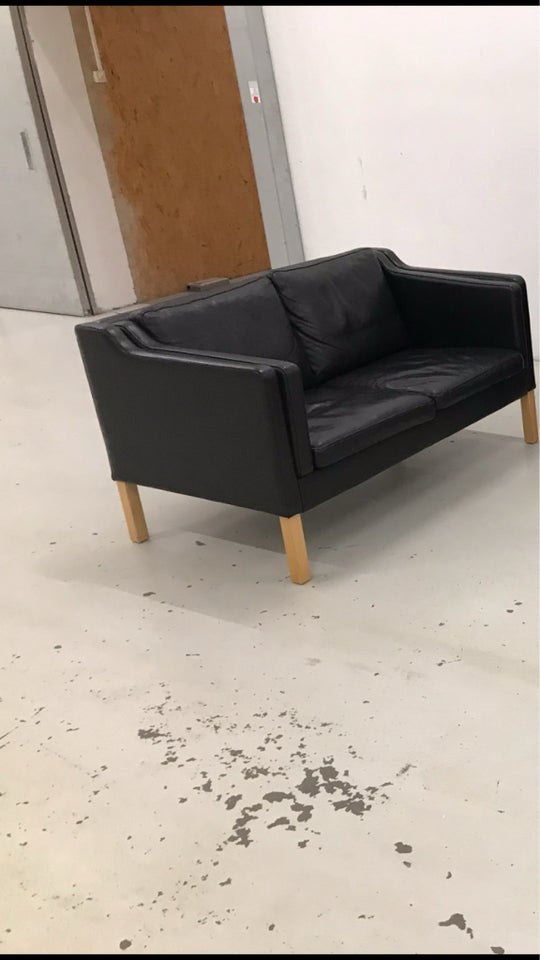 Sofa læder 2 pers