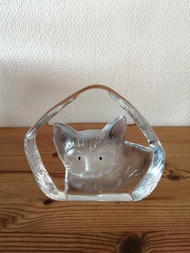 Glas Super Sød Katte Glas Figur 