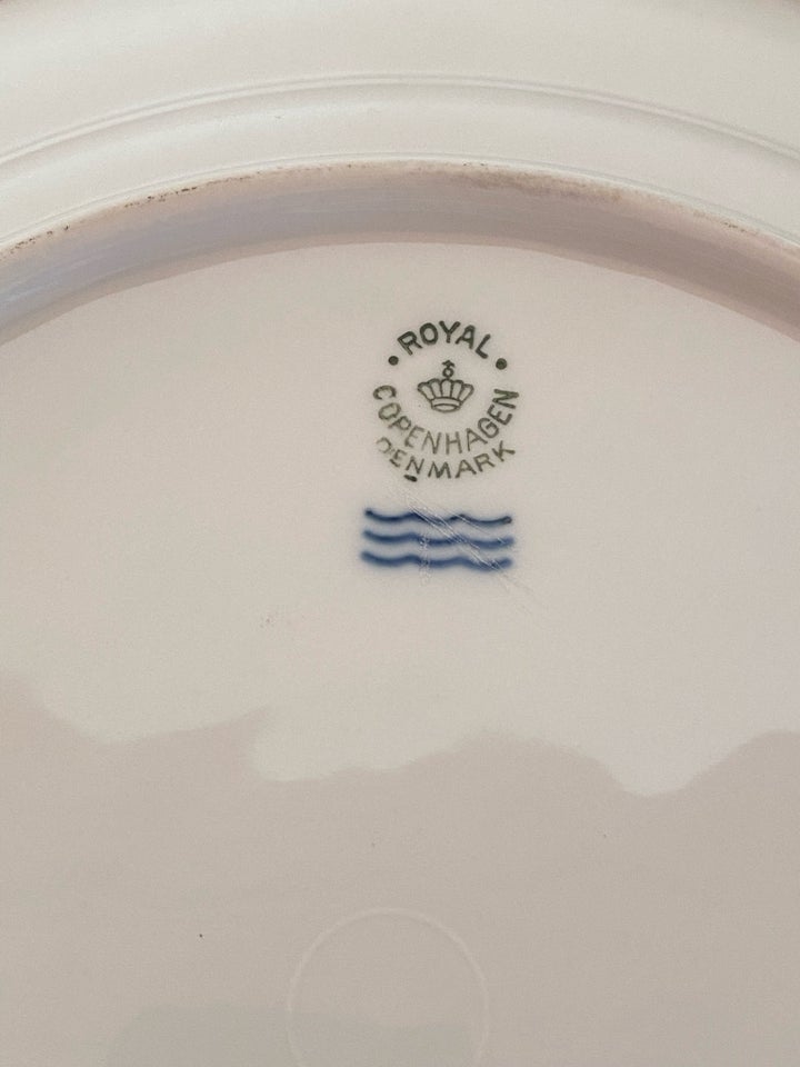 Porcelæn Talkerken Royal